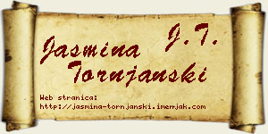 Jasmina Tornjanski vizit kartica